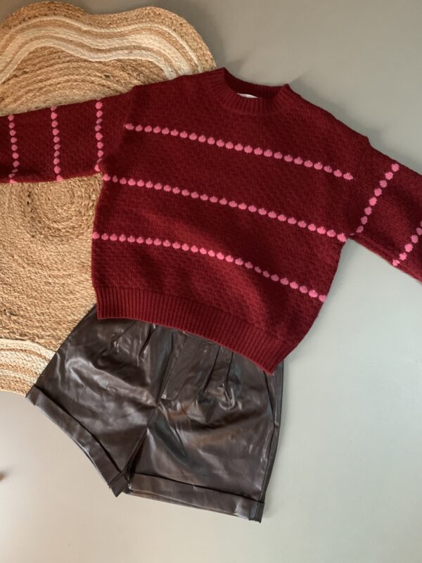 PU leder Short - Brown