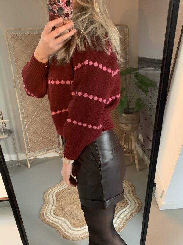 PU leder Short - Brown