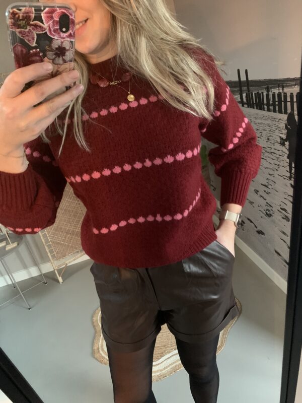 PU leder Short - Brown