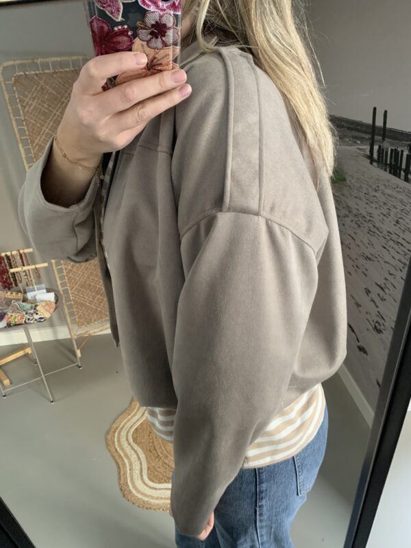 Jacket 'Jess' - Taupe