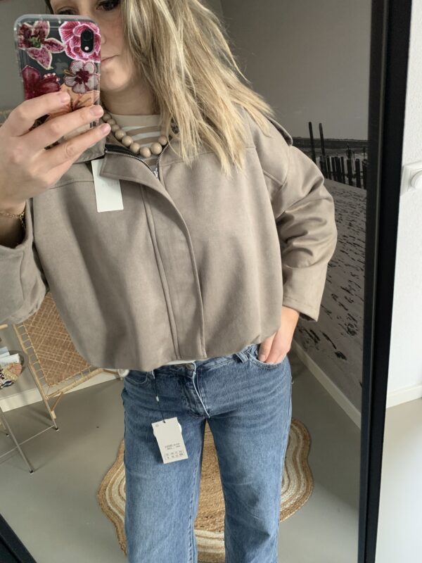 Jacket 'Jess' - Taupe