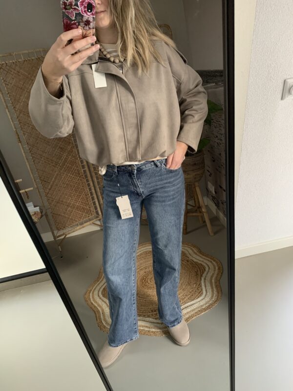 Jacket 'Jess' - Taupe