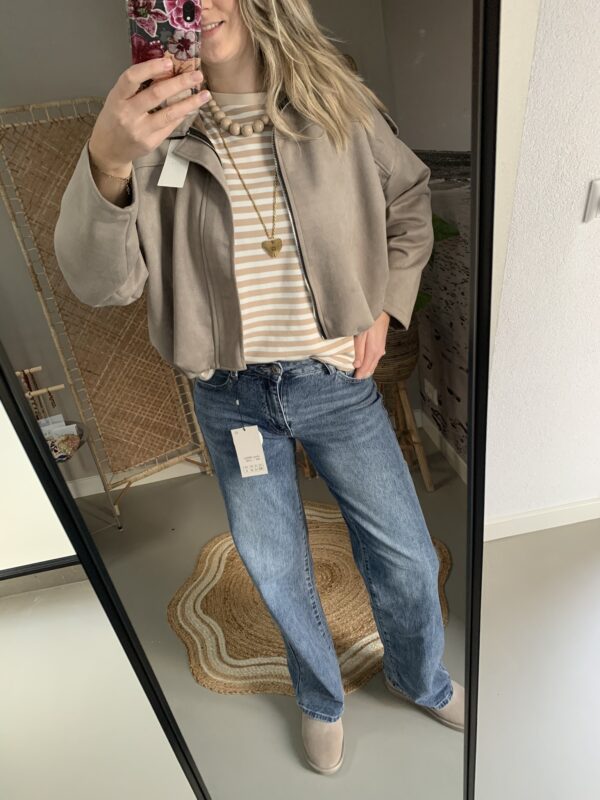 Jacket 'Jess' - Taupe