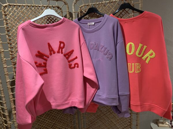 Sweater 'Cote D'Azure' - Lila/Paars