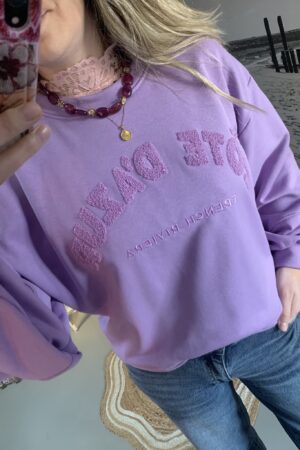 Sweater 'Cote D'Azure' - Lila/Paars