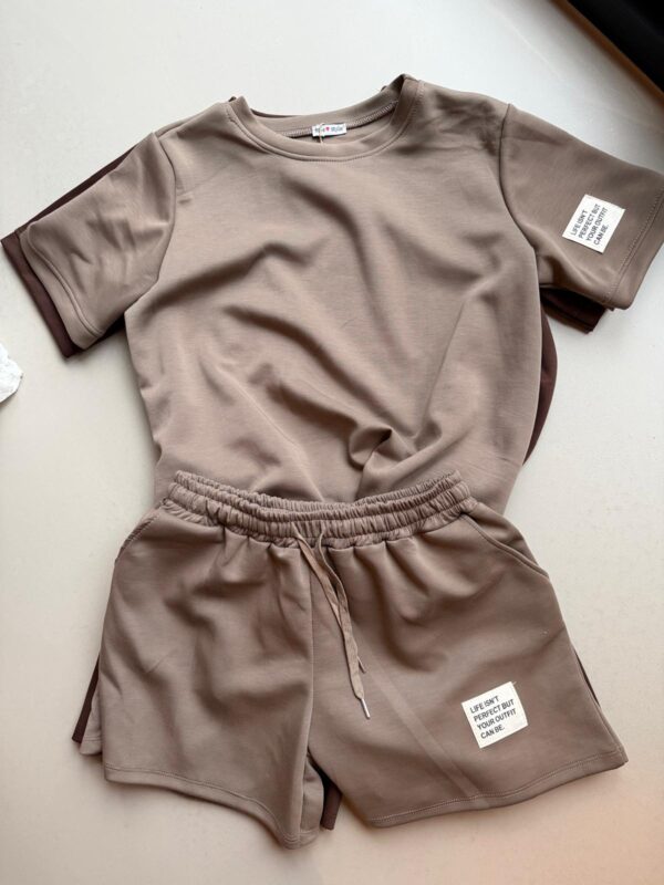Comfy set oversized 'Perfect' - Taupe