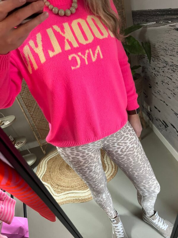 Comfy truitje 'Brooklyn' - Neon Roze