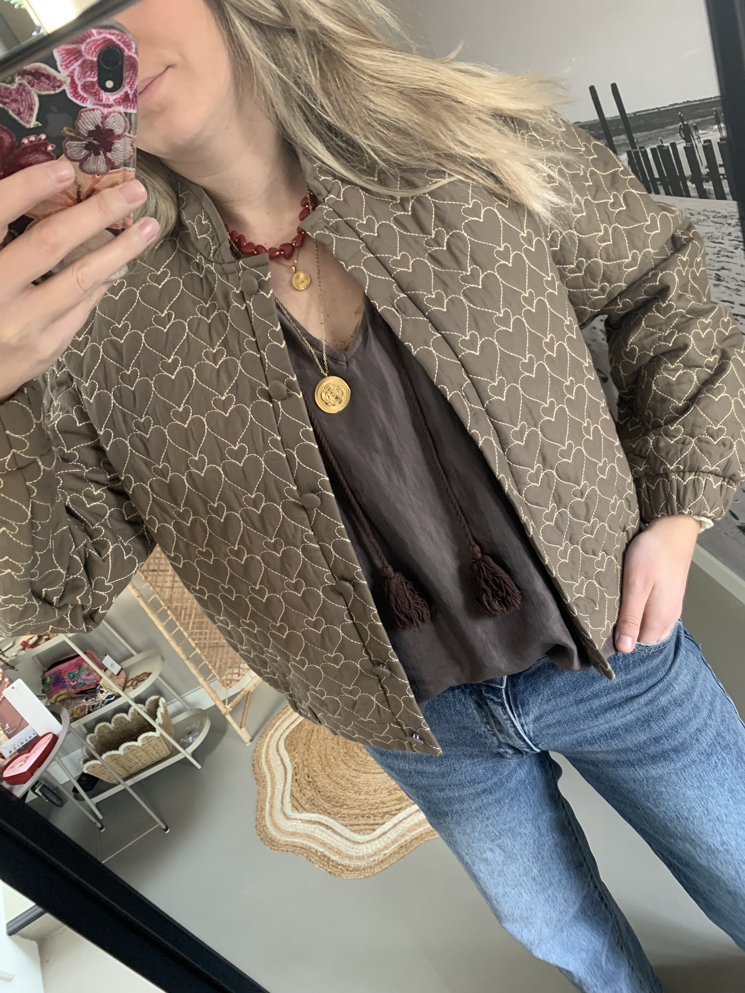 Top 'Fay' - Bruin - Afbeelding 3