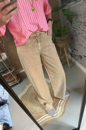 Tall jeans - Afknipbaar! - Dark beige