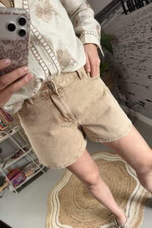 Jeans short - Beige/Taupe - Redial