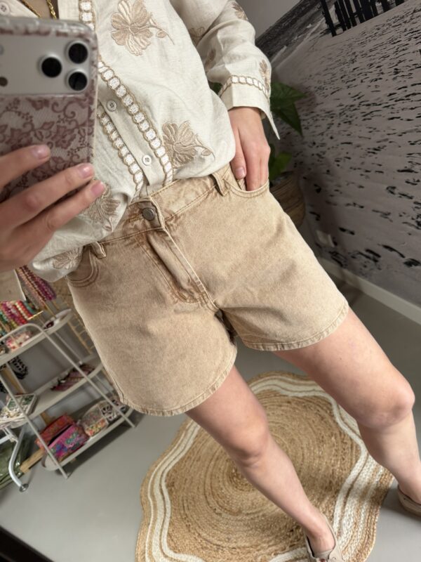 Jeans short - Beige/Taupe - Redial