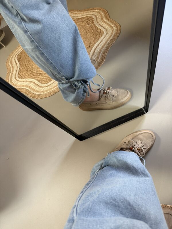 Jeans Lace up - Licht blauw - Redial Jeans