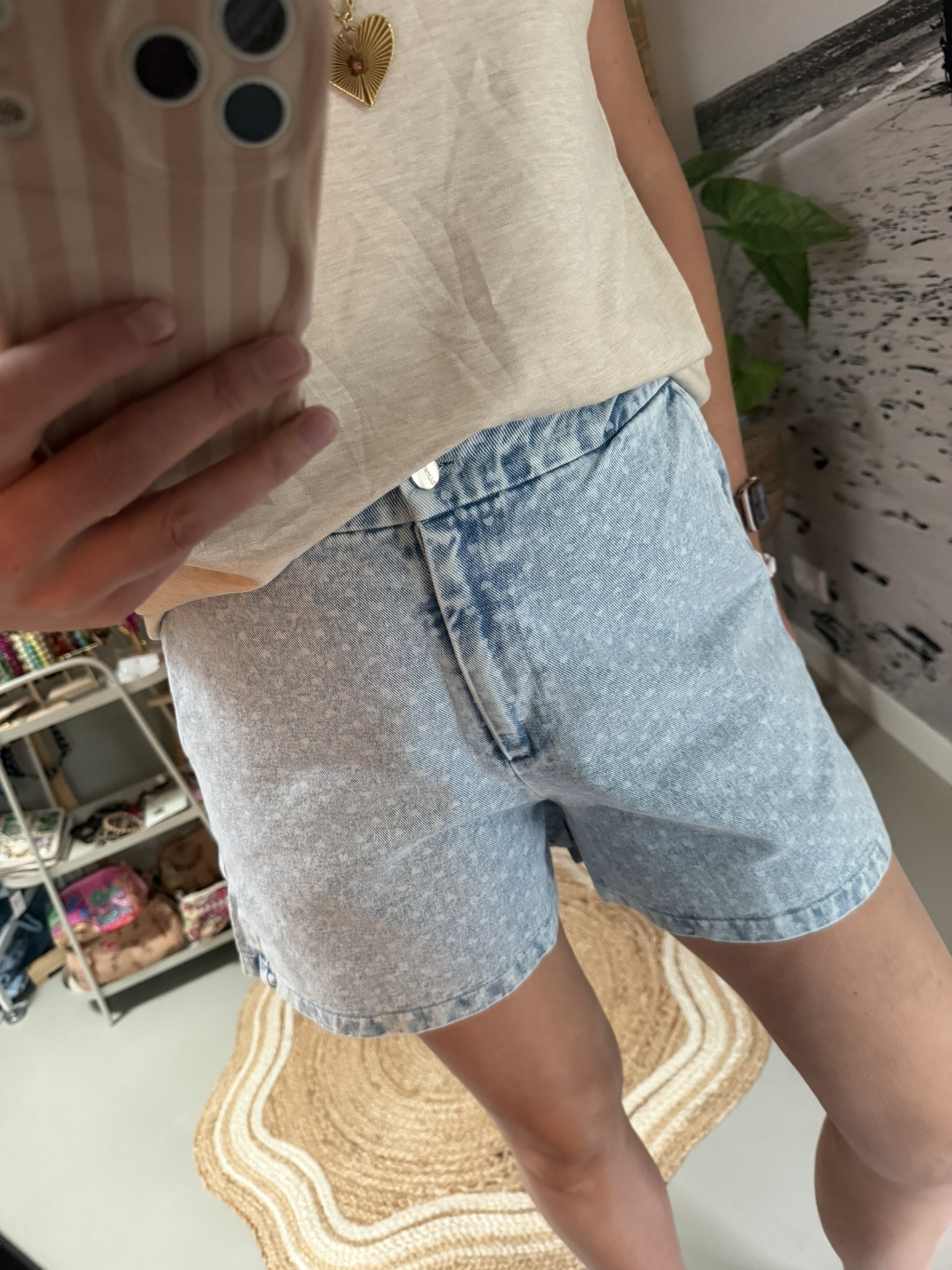 Short heart - Azzurro - Licht blauw - Afbeelding 2