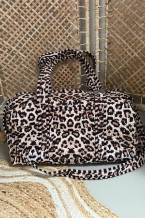 Quilt Weekend / Sporttas - Panterprint