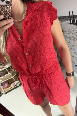 Set summer print - Rood