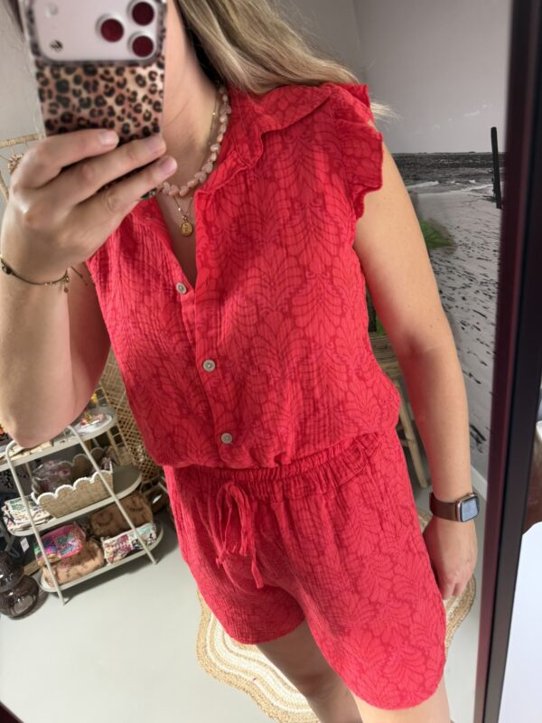 Set summer print - Rood