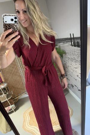 Jumpsuit Azzurro - Bordeaux