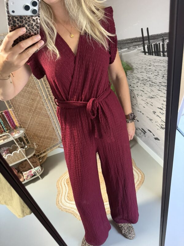 Jumpsuit Azzurro - Bordeaux
