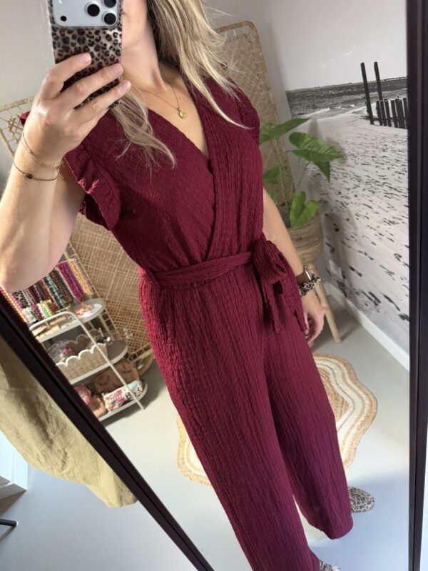 Jumpsuit Azzurro - Bordeaux
