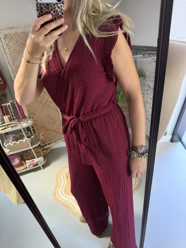 Jumpsuit Azzurro - Bordeaux