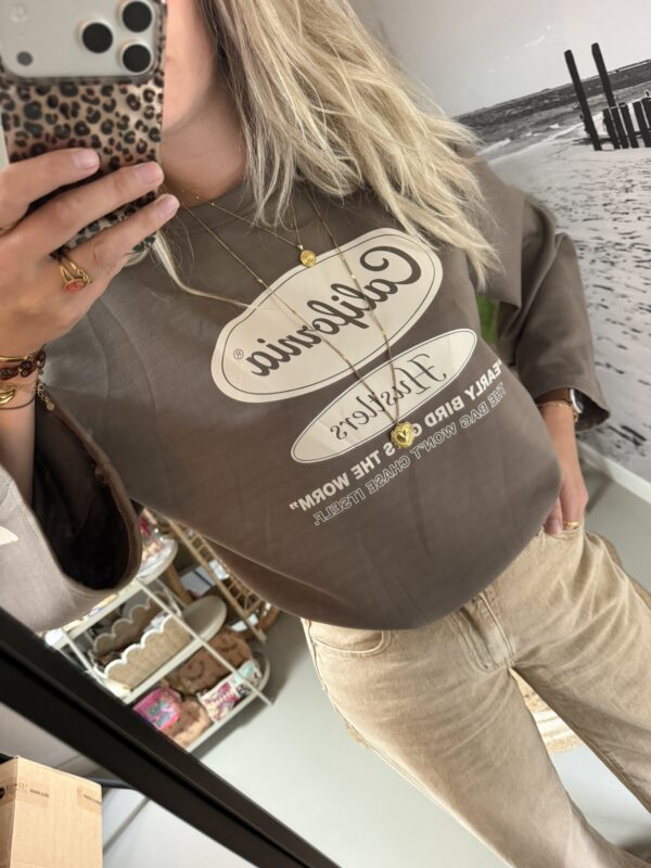 Sweater/Longsleeve ‘Stars’ California – Taupe