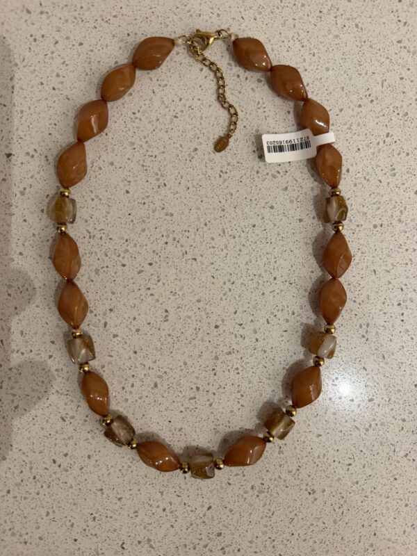 Ketting - Lichtbruin/Goud