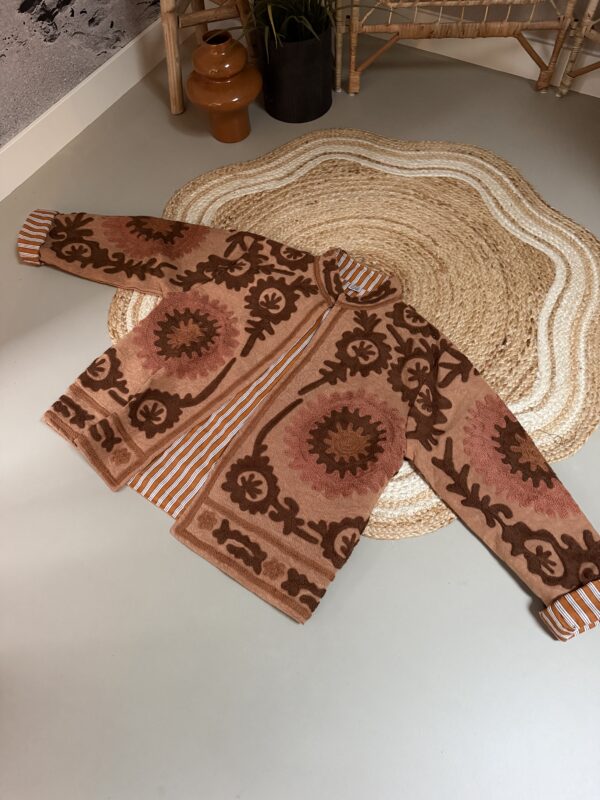 Uniek jasje “Boho” - Beige/Bruin/Taupe/Roest